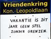 Lommel - Toch géén vakantie zonder zorgen...