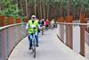 Beringen - Okra Koersel fietst door de bomen
