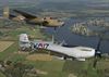 Leopoldsburg - Spitfire en B-25 op Sanicole Airshow