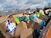 Pelt - Papiercontainers Herent op parking basisschool