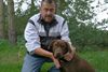 Lommel - En man en zijn hond