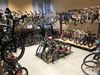 Houthalen-Helchteren - Steenmarter zorgt voor fietsenophangsysteem