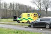 Beringen - Politievoertuig crasht in Paal