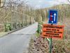 Beringen - Spoorwegbrug Stationstraat wordt afgesloten