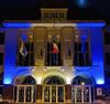 Beringen - Casino kleurt geel en blauw