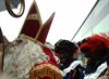 Hamont-Achel - Sint met de bus