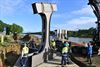 Beringen - Monument Tervant geplaatst