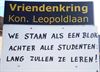 Lommel - Bloktijd voor de studenten...