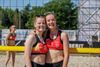 Lommel - Zusjes van Doren goed bezig op BK Beachvolley