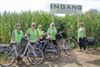 Beringen - Okra Koersel fietst door de maïs