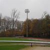 Pelt - Zuinige LED-lampen boven sportpark Dommelhof