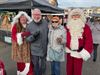 Beringen - Kerstman bezoekt markt in Paal