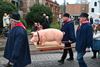 Leopoldsburg - 'Toontje met het varken' is nu erfgoed