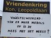 Lommel - En maar 'vogelen'...