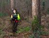 Lommel - Boswachters: satellietverbindingen in het bos