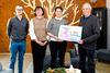 Beringen - Cheque van 3000 euro voor Zorghuis Limburg