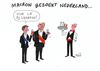 Beringen - Macron spreekt Nederlands