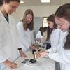 Peer - Leerlingen Agnetencollege maken zonnecrème