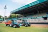 Lommel - Werken in Soevereinstadion Lommel SK
