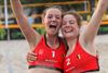 Lommel - Tweede brons voor beach-zusjes van Doren