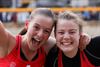Lommel - Vijfde plaats op BK voor beach-zusjes van Doren