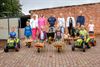 Lommel - Kinderkruiwagens en tractoren voor 't Groeiveld
