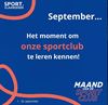 Beringen - Maand van de Sportclub