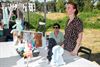Lommel - Gehaakte knuffels op de buurtbraderie