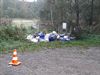 Bocholt - Veertig vaten gedumpt op grens Lozen - Kaulille