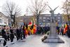 Lommel - Kranslegging aan het oorlogsmonument Kerkplein