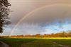 Pelt - Een regenboog boven het Lindel