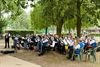 Hamont-Achel - Budels Seniorenorkest in het stadspark
