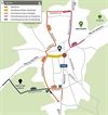 Oudsbergen - Werken rotonde Opglabbeek starten 11 maart