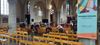 Oudsbergen - Pasen nadert, dus de kerk gepoetst