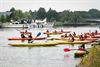 Hamont-Achel - Samen kajakken: zo gezellig...