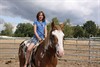 Hamont-Achel - Een meisje en haar pony