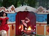 Lommel - Circusgroep met vuurspuwer