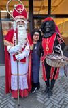 Pelt - De Sint bezoekt handelszaken in Overpelt-centrum