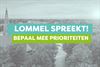 Lommel - Lommel spreekt, de prioriteiten