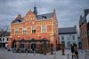 Peer - Gevel Oud Stadhuis wordt gerenoveerd