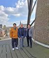 Hamont-Achel - Internationaal bezoek aan de Napoleonsmolen