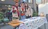 Pelt - Scouts Akabe op de zaterdagmarkt