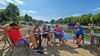 Pelt - Zomerse sfeer aan het kanaal van Neerpelt