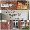 Beringen - Site Lutgart beklad met grafitti