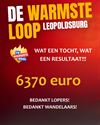 Leopoldsburg - 6370 euro dankzij De Warmste Loop