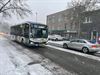 Leopoldsburg - Hinder bij De Lijn door sneeuw