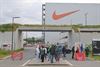 Leopoldsburg - Nationale staking en staking bij Nike