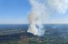 Leopoldsburg - Brand op militair domein mogelijk aangestoken