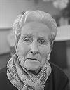 Hamont-Achel - Nelly Verhoeven, 'Juffrouw Verhoeven', overleden