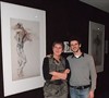 Neerpelt - Bie en Wim: kunstenares en model